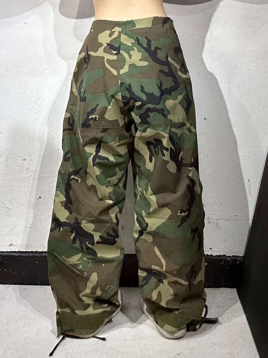 빈티지 카키 밀리터리 미군 카모 오버 트라우저 전투복 바지 미군 팬츠  상품이미지3