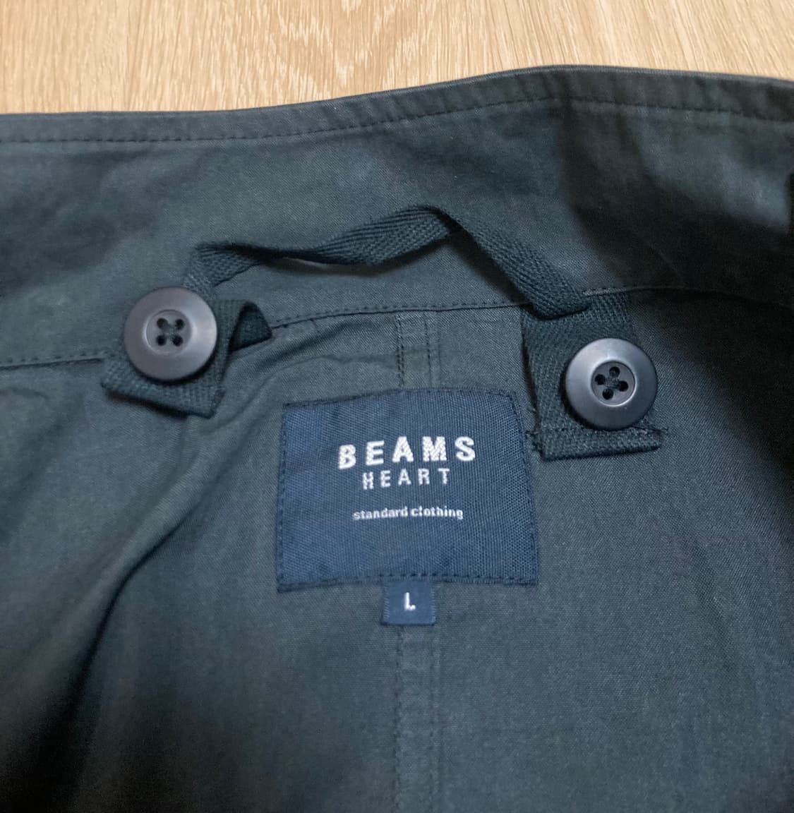 빔즈 숏 m65 블랙 L (내피 포함) 상품이미지5