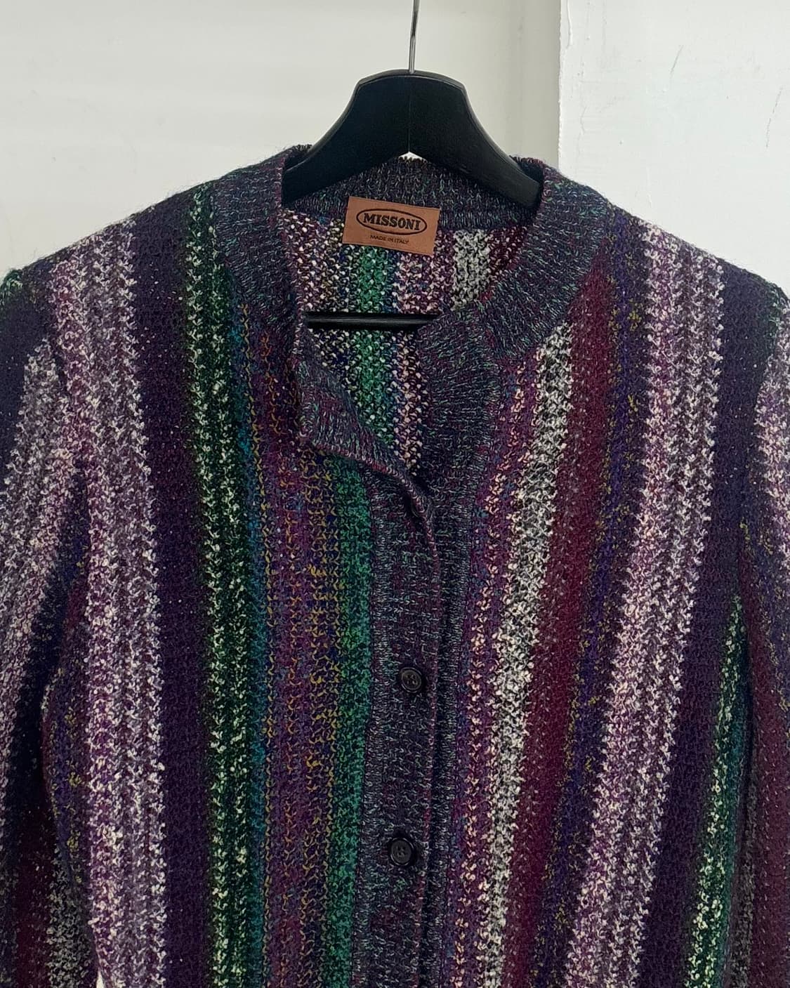 미쏘니 멀티컬러 라메 가디건 상품이미지2