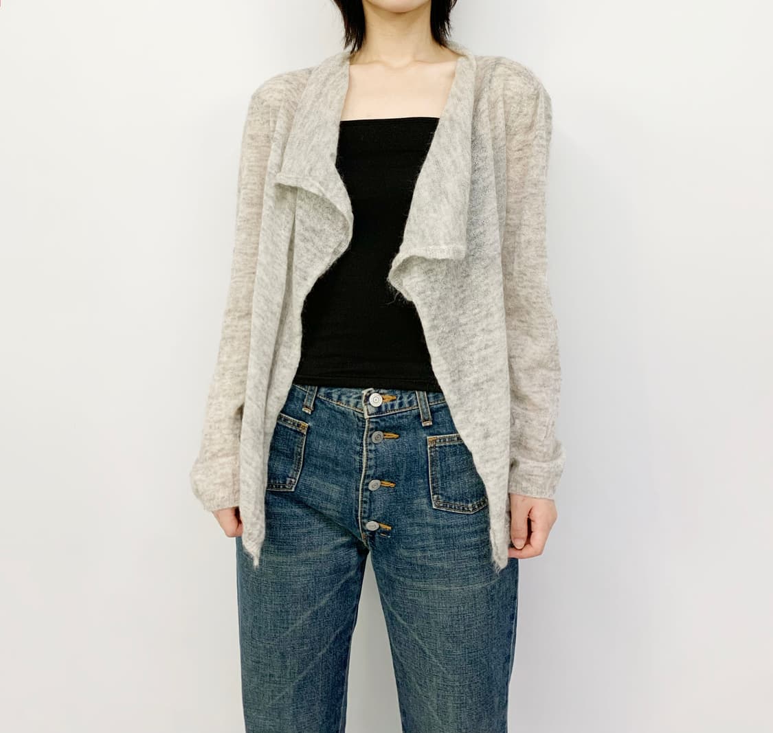  NOEUD limited edition 모헤어 니트 가디겅 상품이미지1