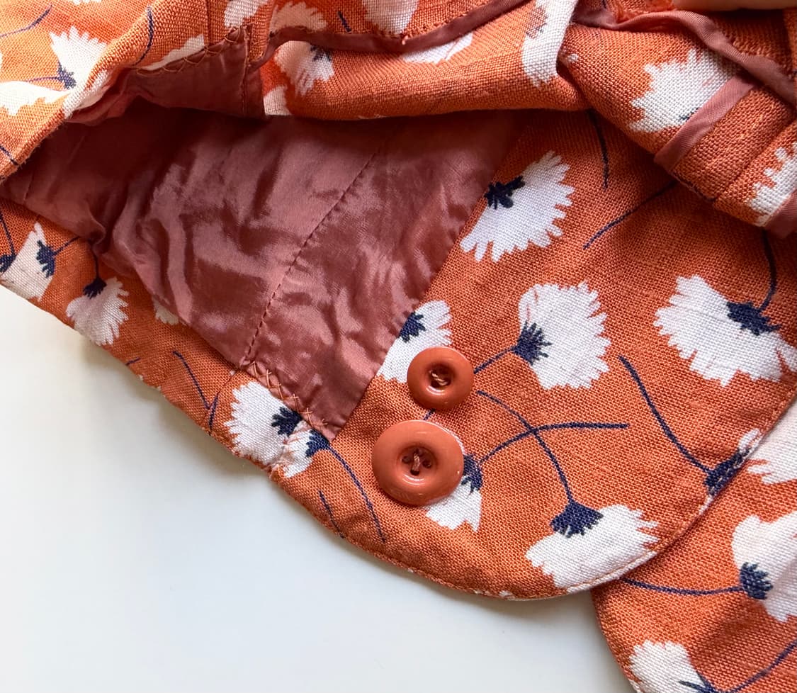 빈티지 봄/여름 자켓 (레이온 100%) 상품이미지9