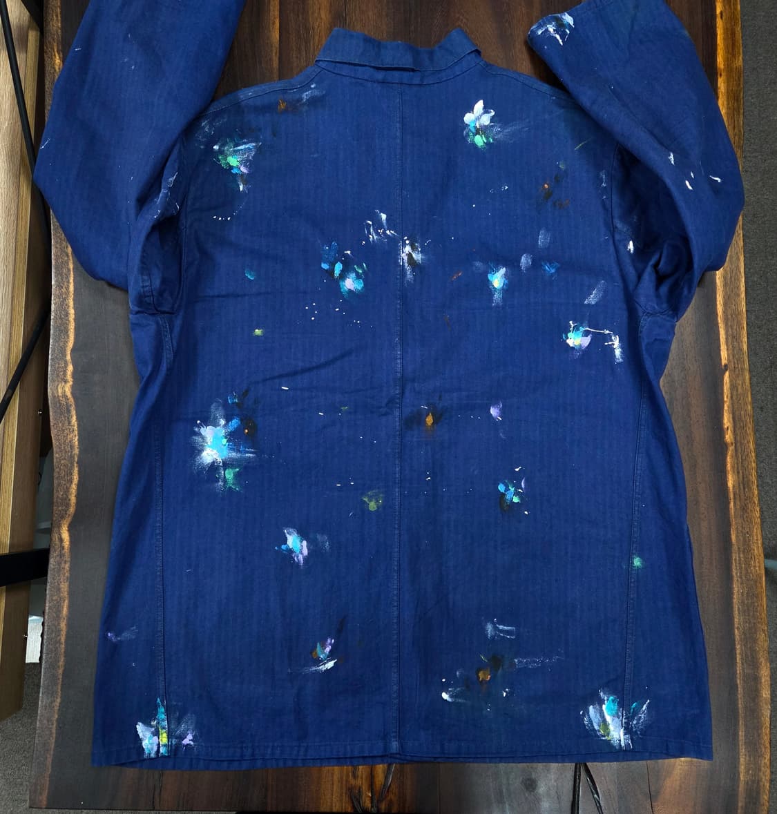 핸드 페인팅 프렌치 워크 자켓 상품이미지5