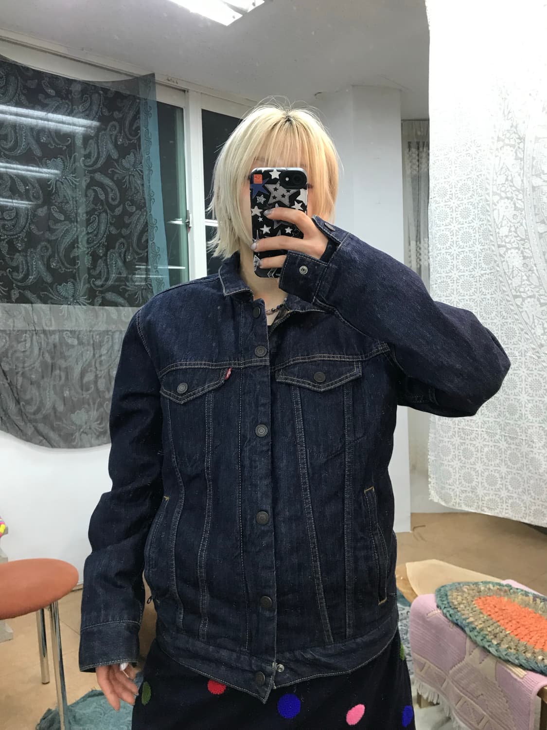 리바이스 구스다운 데님 패딩  상품이미지2