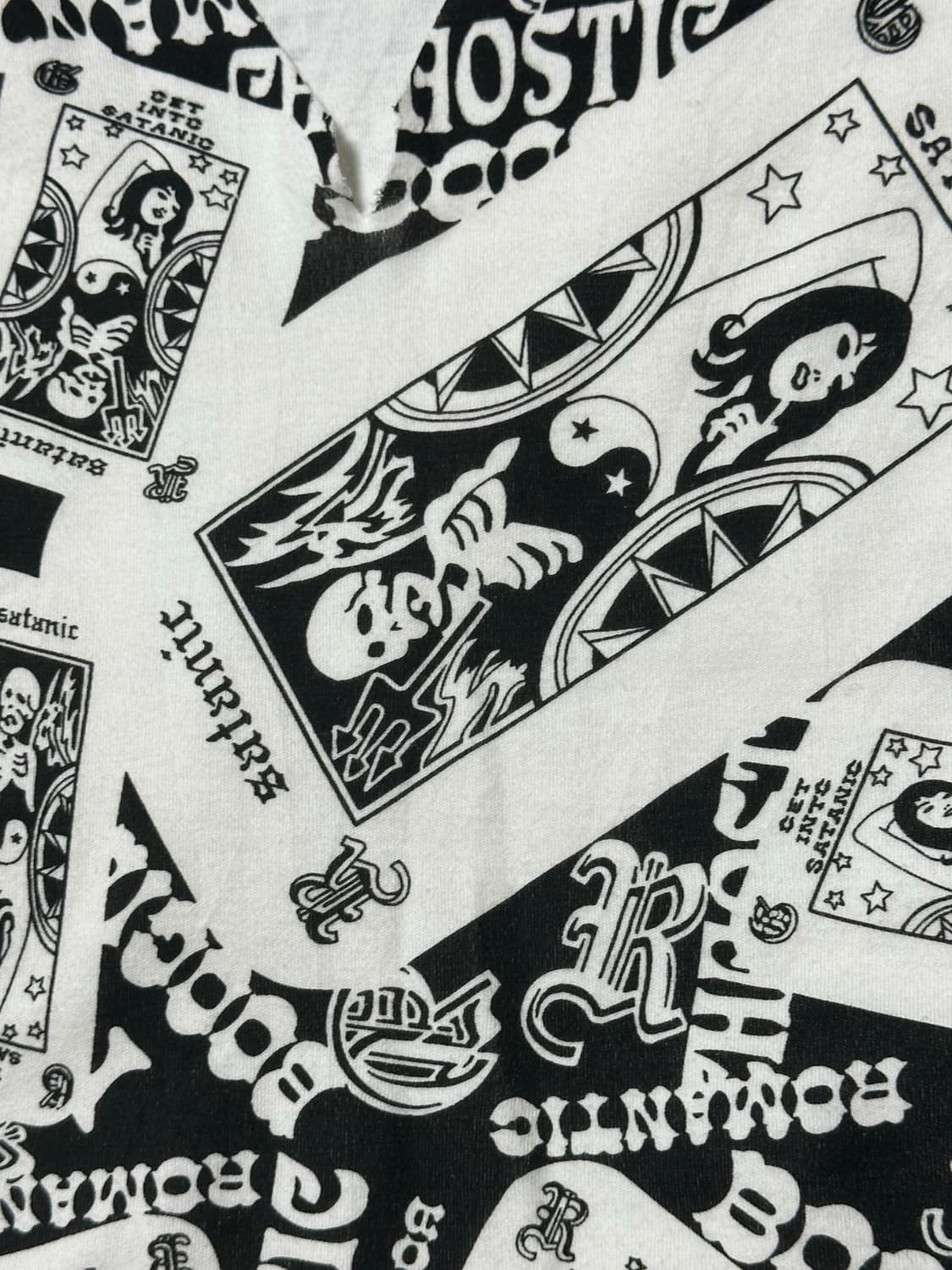 Punk 히글깔 black card printing sleeveless 상품이미지2