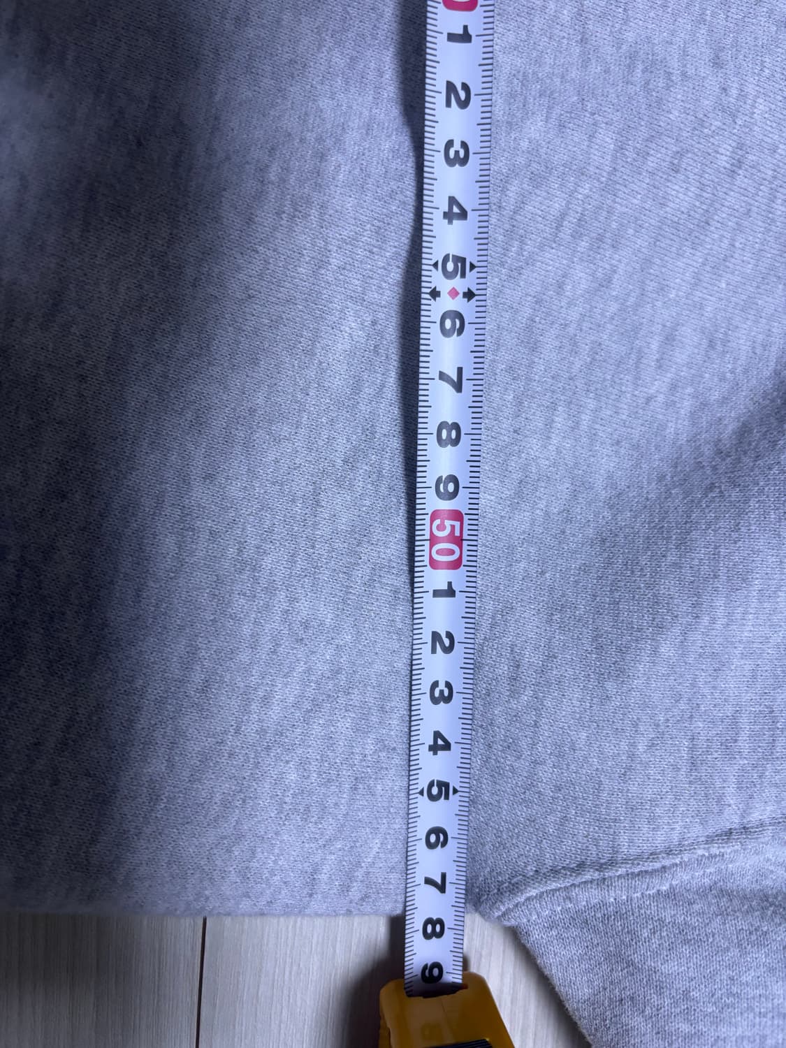 00s 러셀 에슬레틱 블랭크 그레이 후드집업(택표기 xl 상품이미지6