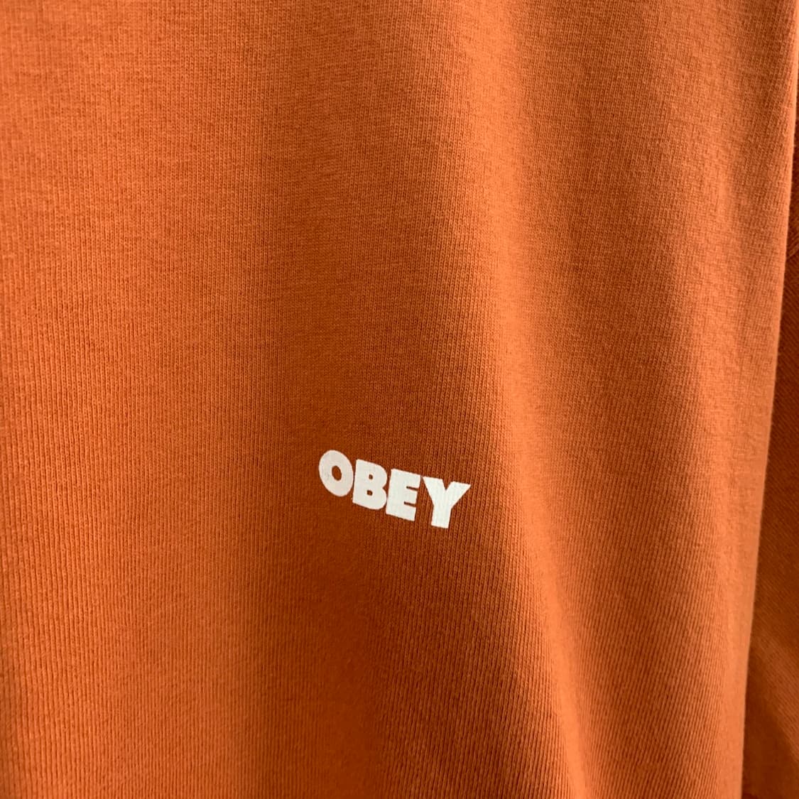 M OBEY 오베이 로고 프린팅 반팔티 상품이미지3