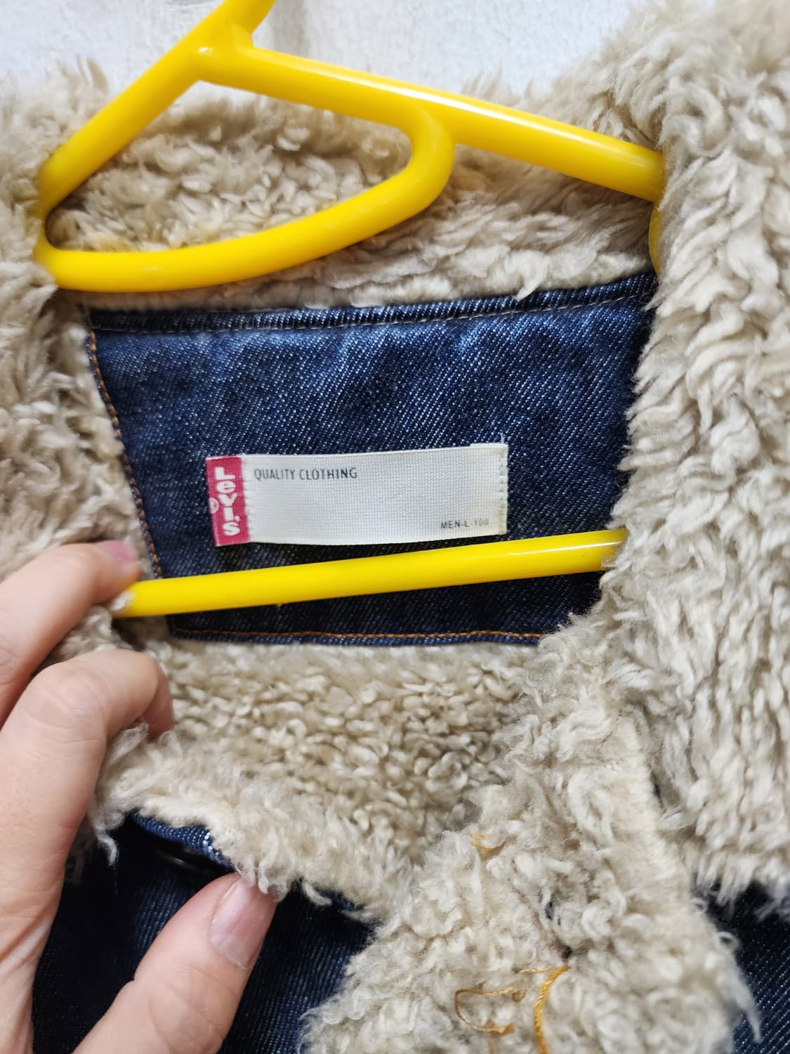 리바이스 쉐르파 데님 트러커 자켓 상품이미지5