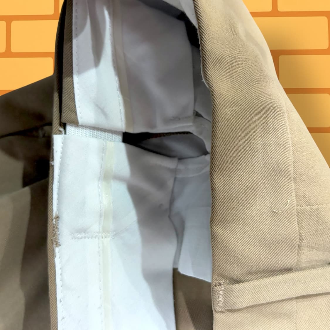 빈티지 클래식 베이지 치노 팬츠 (32) 상품이미지10