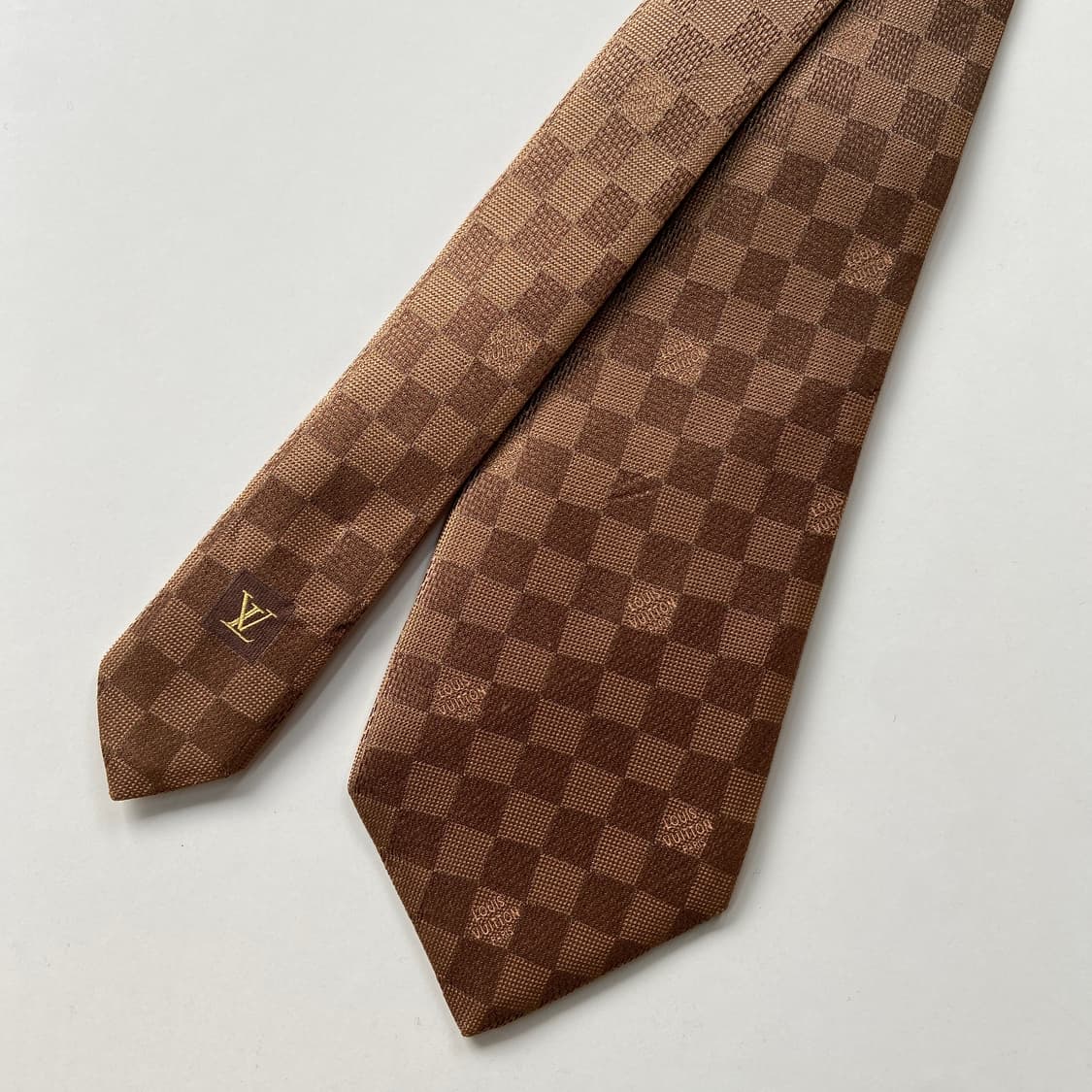 루이비통 (LOUIS VUITTON)다미에 명품 정품 넥타이 상품이미지3