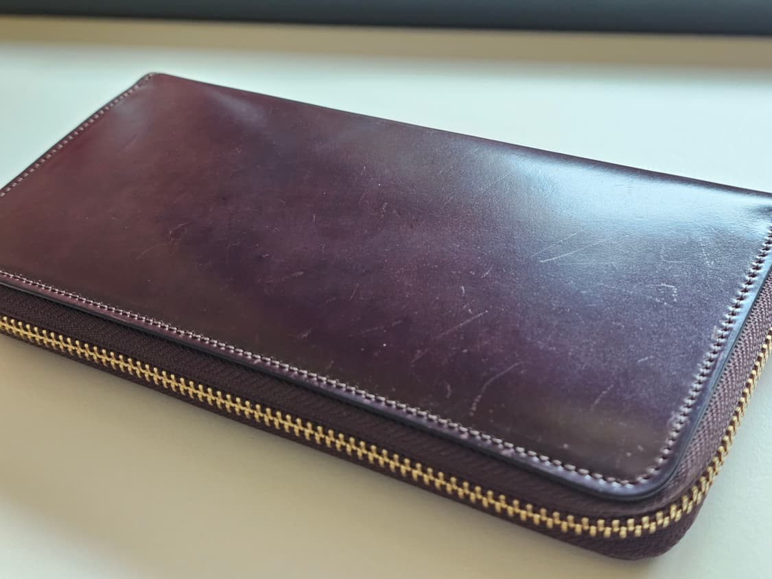 cocomeister 호윈 쉘 코도반 장지갑 상품이미지1