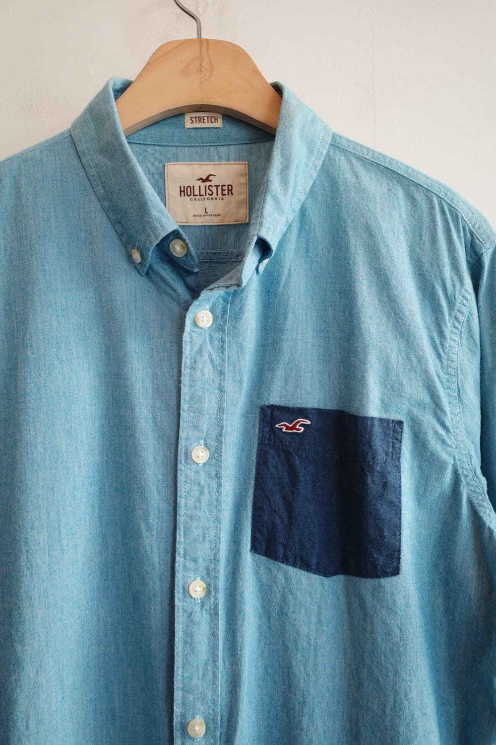 HOLLISTER 홀리스터 포켓 셔츠  상품이미지2