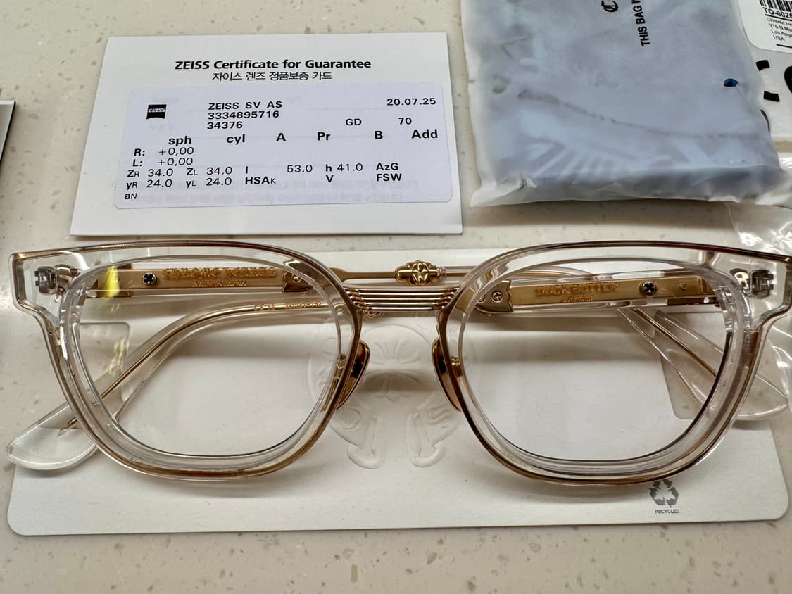 크롬하츠 덕버터 크리스탈 골드 상품이미지2