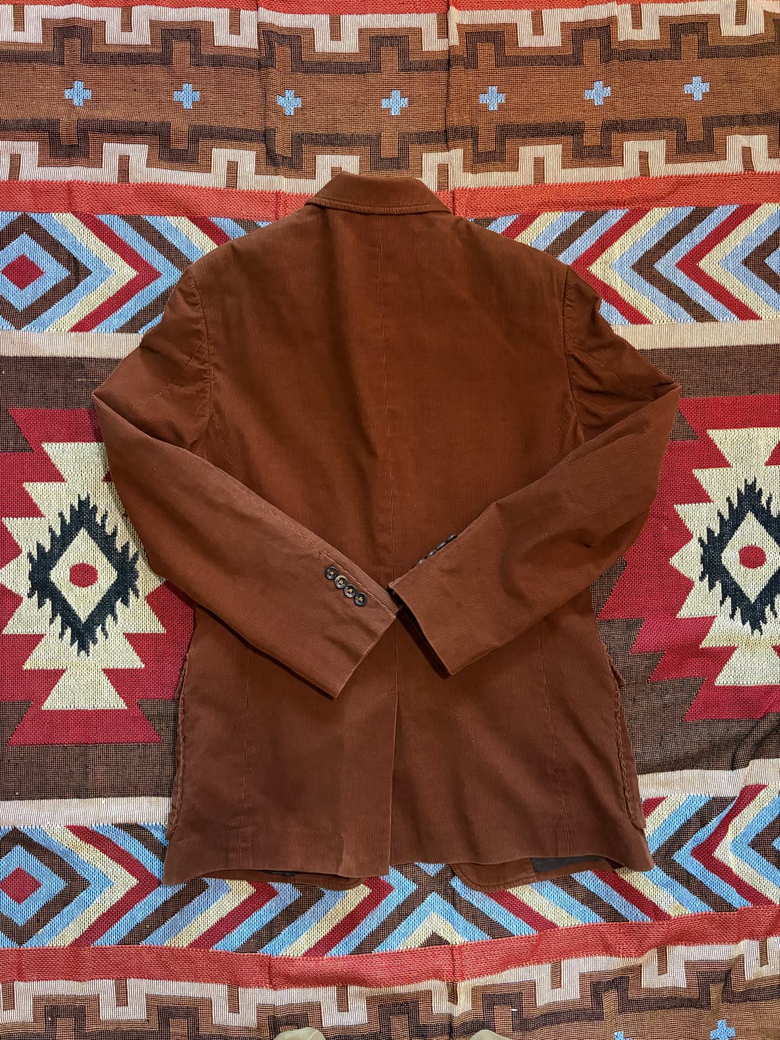 100) 타임옴므 코듀로이 블레이저 자켓 브라운 상품이미지8