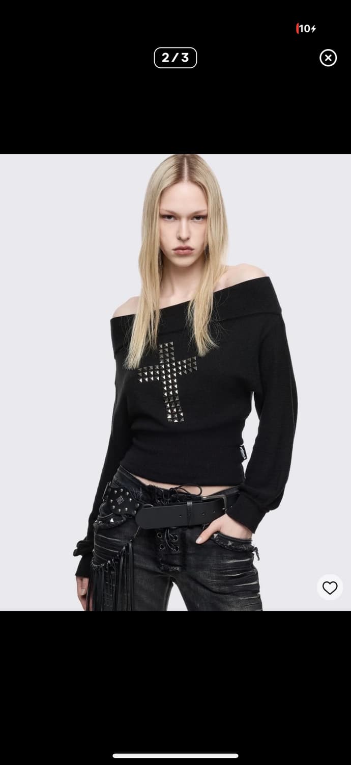 밍가런던 GRACE OFF-SHOULDER SWEATER 상품이미지1