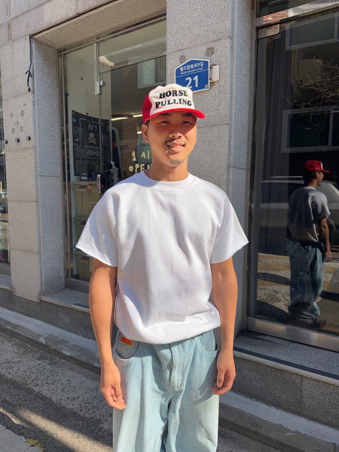 Hanes cutting sweatshirts 상품이미지7