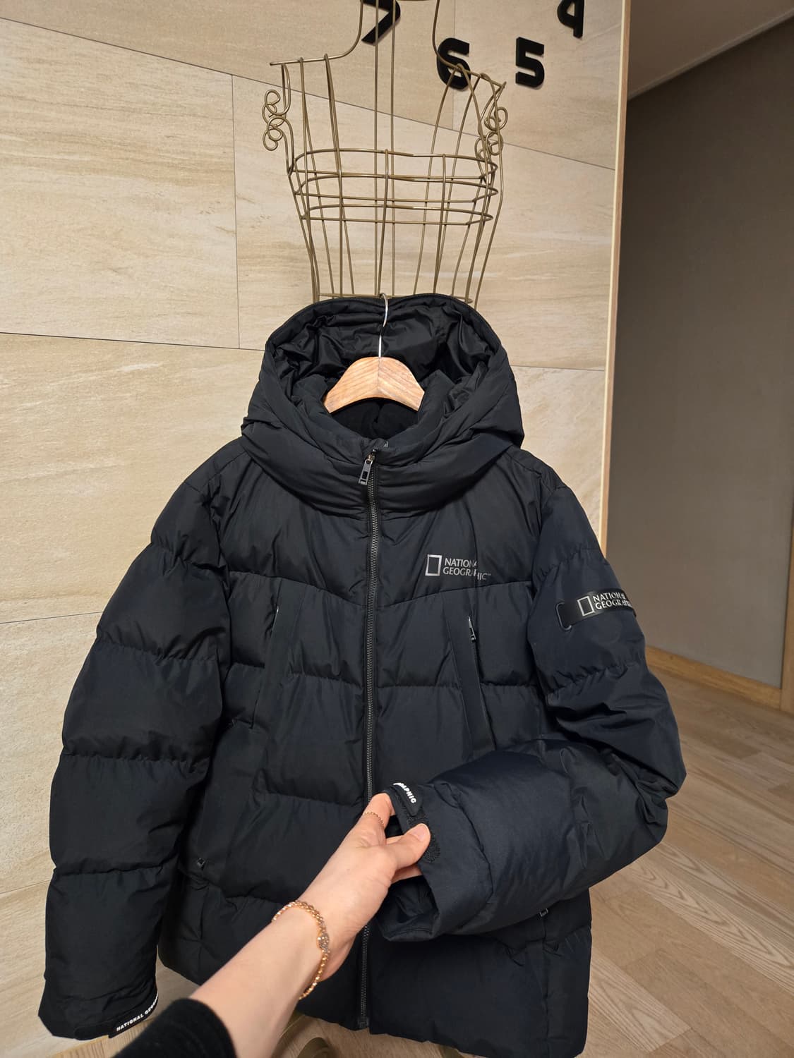[L] 내셔널지오그래픽 남성 덕다운 패딩 상품이미지4