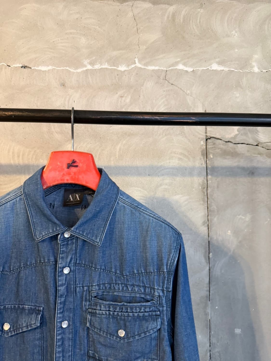 아르마니 익스체인지 데님 셔츠 100 상품이미지7