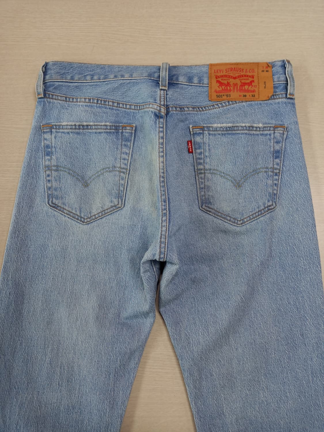 30 리바이스501 93에디션 워싱 스판 일자 연청 30-240 상품이미지4
