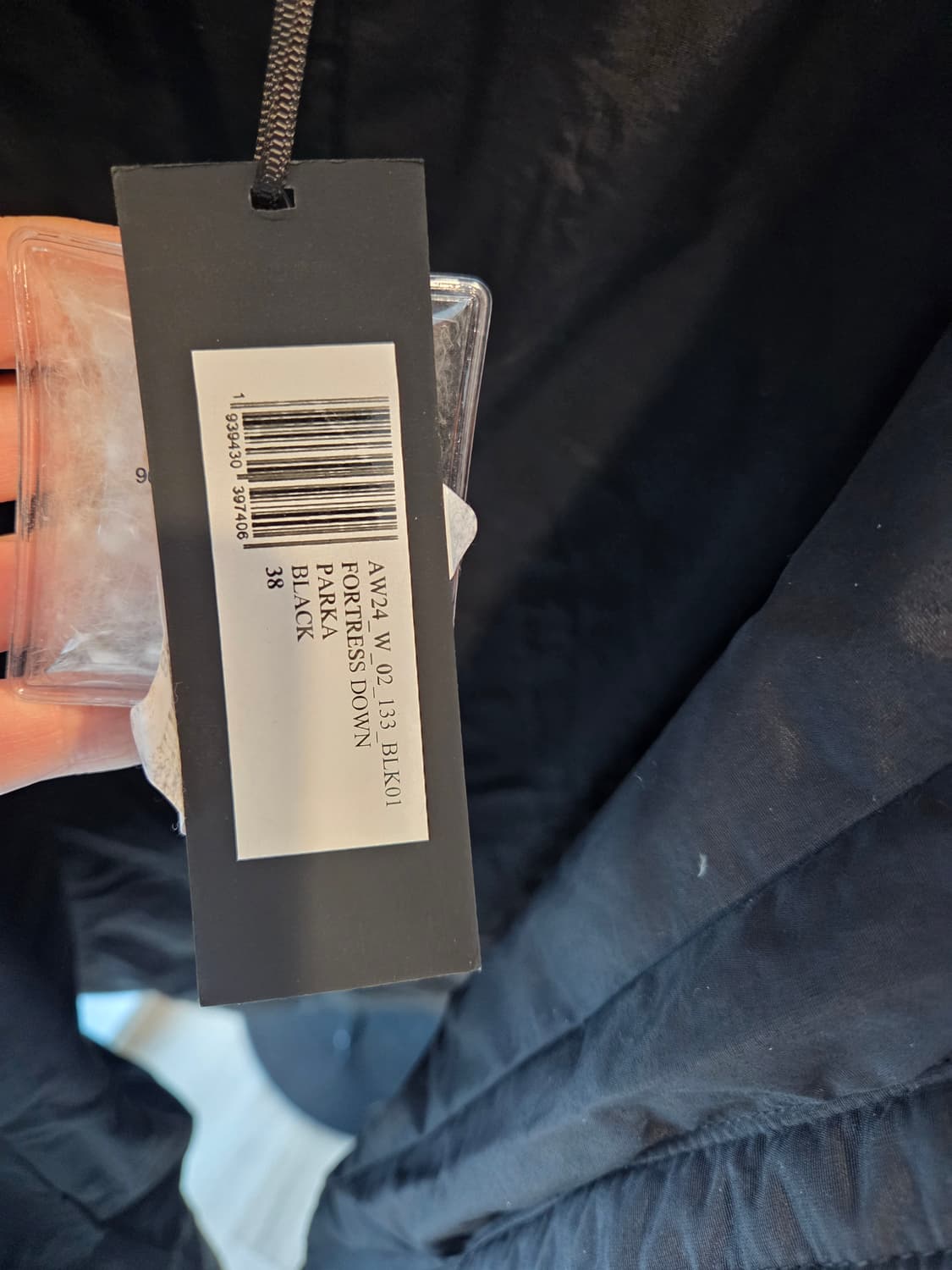 Heliot Emil 다운 파카 블랙 상품이미지5