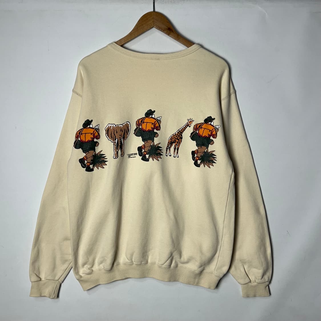 [CAPTAIN SANTA] 캡틴산타 사파리 프린팅 맨투맨 상품이미지2