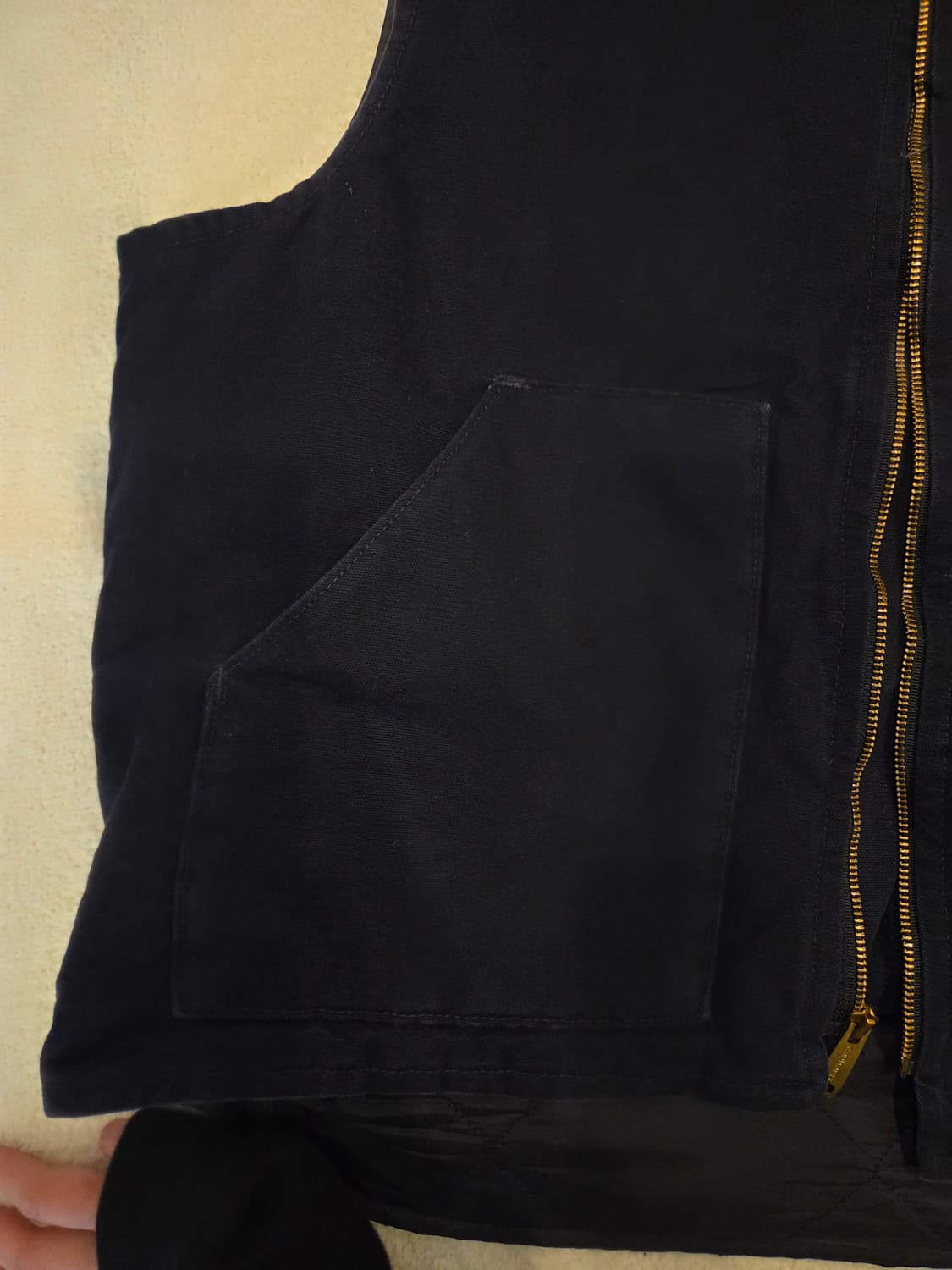 [XL] 칼하트 V02 샌드스톤 아틱 베스트 - 미드나잇(MDT) 상품이미지4