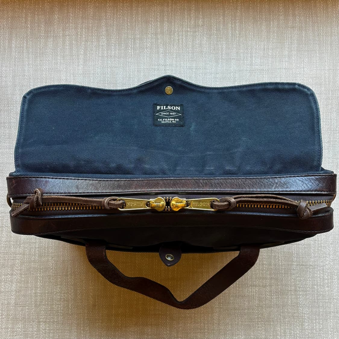 USA FILSON 브리프케이스 네이비 상품이미지8