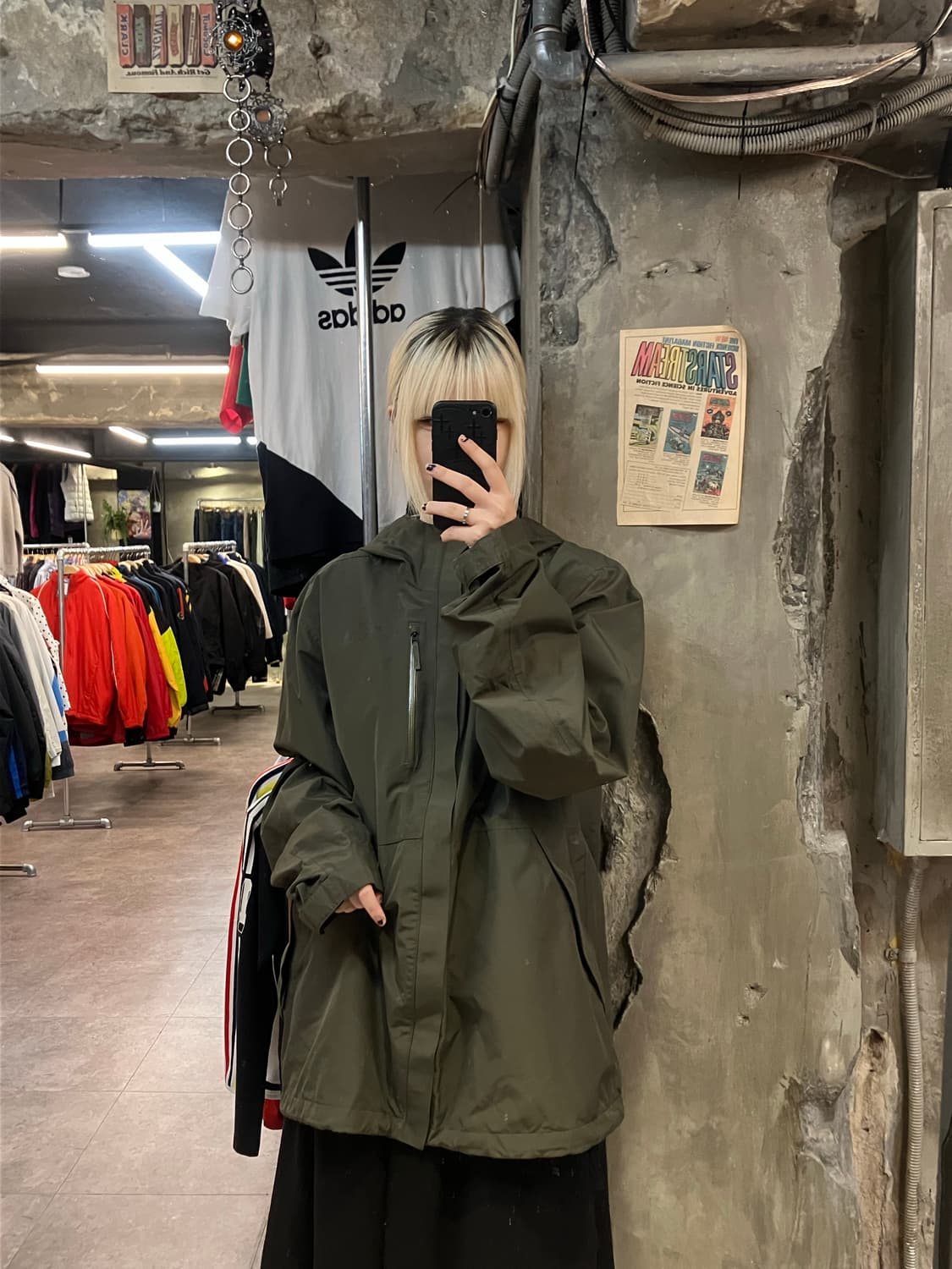 노스페이스 점퍼 카키 XL  #csz1999  상품이미지2