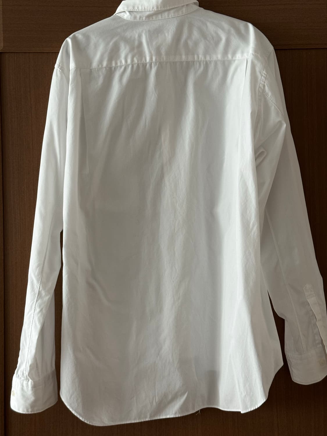 꼼데가르송 옴므플러스 디스트로이 코튼 셔츠 (화이트 M) 상품이미지2