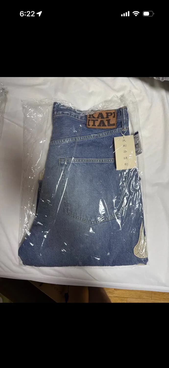 캐피탈 본 데님 쇼츠 상품이미지1