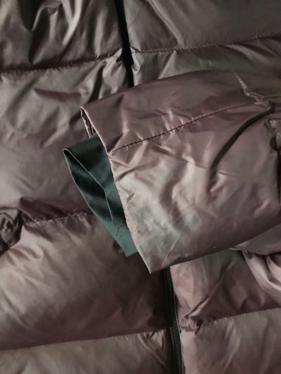 리복 버건디 패딩 상품이미지7