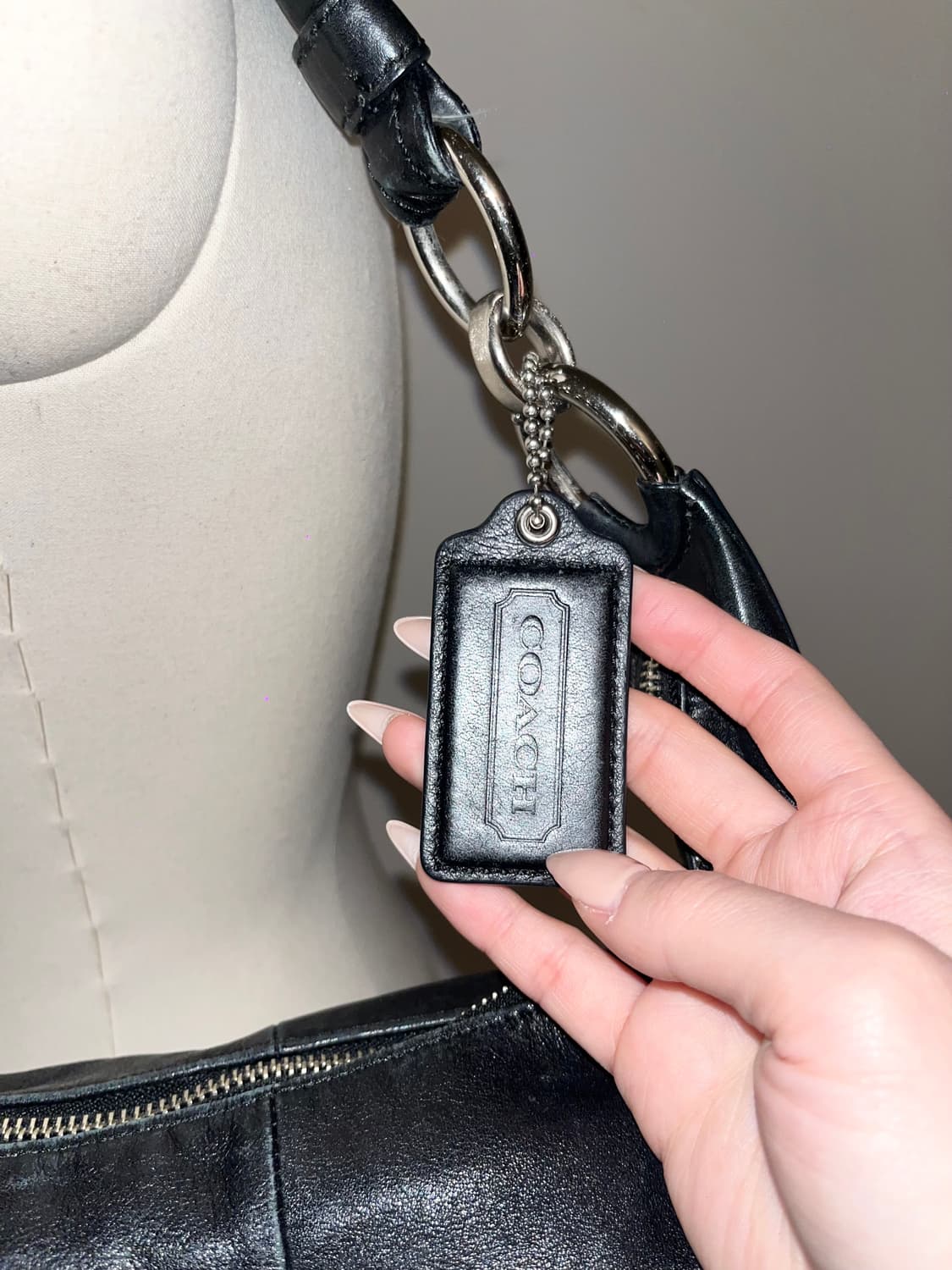 📦All Black Coach Basic shoulder bag 상품이미지7