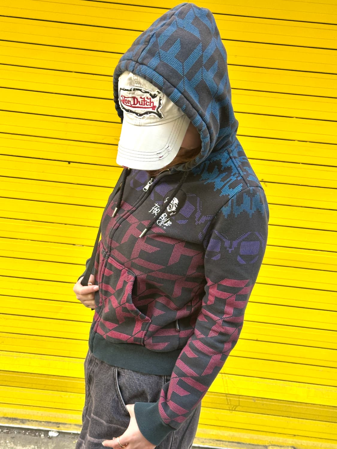 후부 올드스쿨 후드집업 상품이미지3