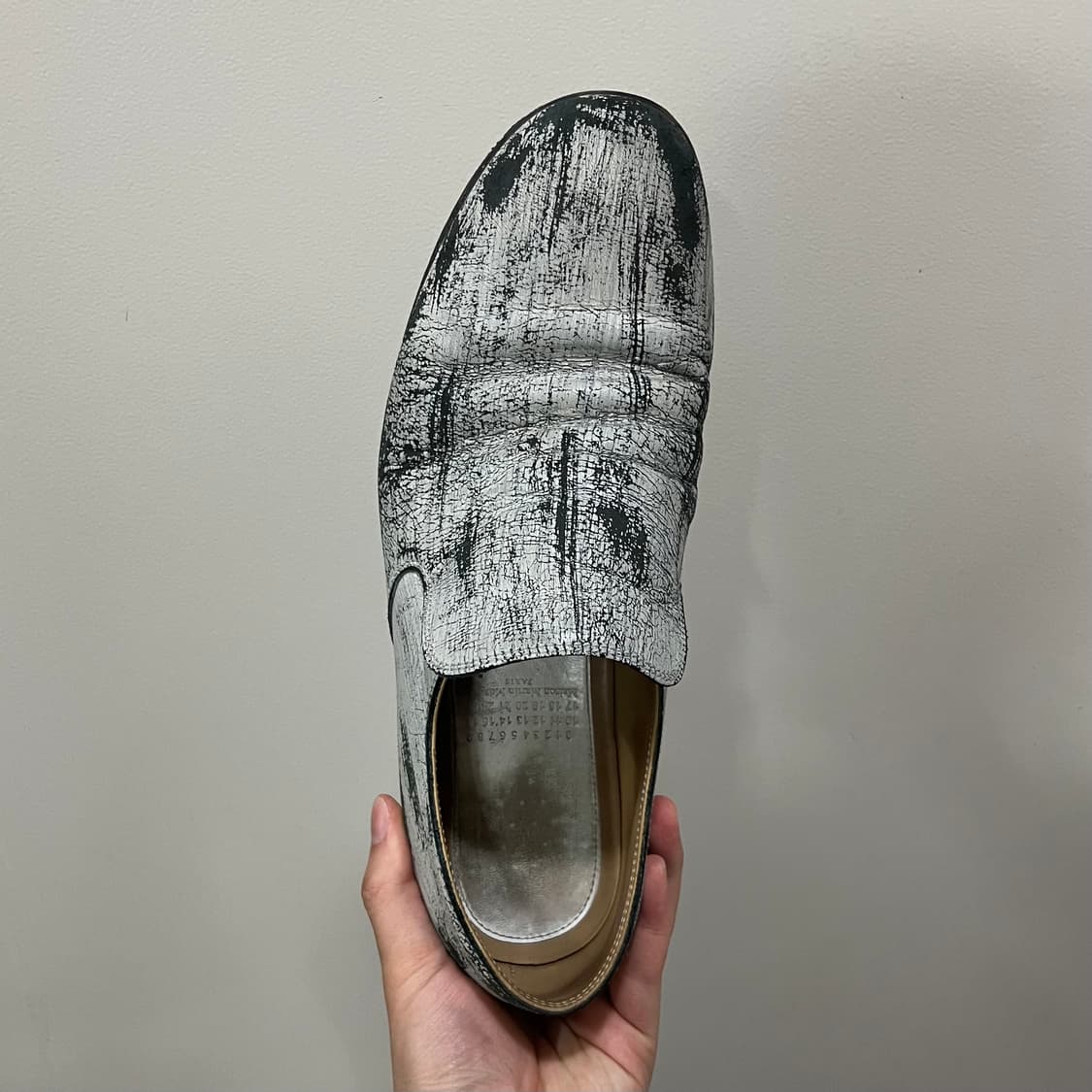 Margiela X H&M 12FW Painted Loafers 상품이미지5