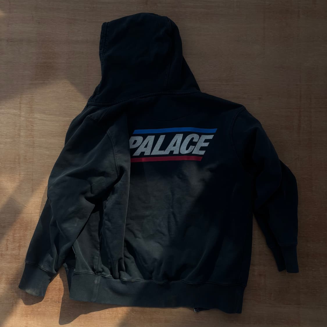 Palace Classic Zip Hoodie Black  팔라스 상품이미지5