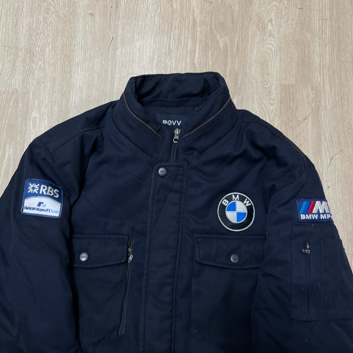 BMW 모터스포츠 와펜 레이싱 봄버 점퍼 XXL/110 상품이미지2