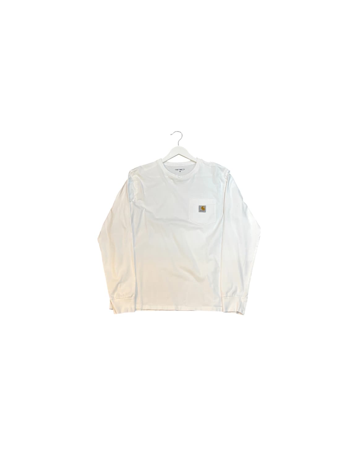 칼하트 WIP 긴팔 티셔츠 화이트 M 상품이미지1