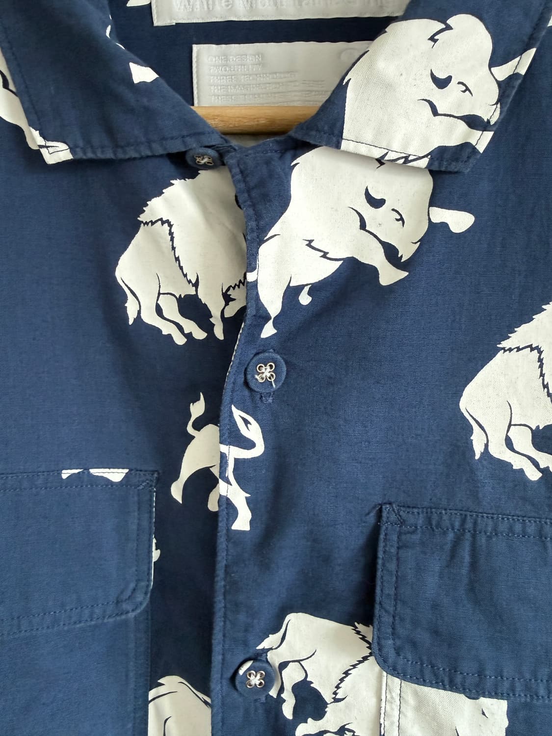 화이트 마운티니어링(White Mountaineering) 반팔 셔츠 상품이미지3