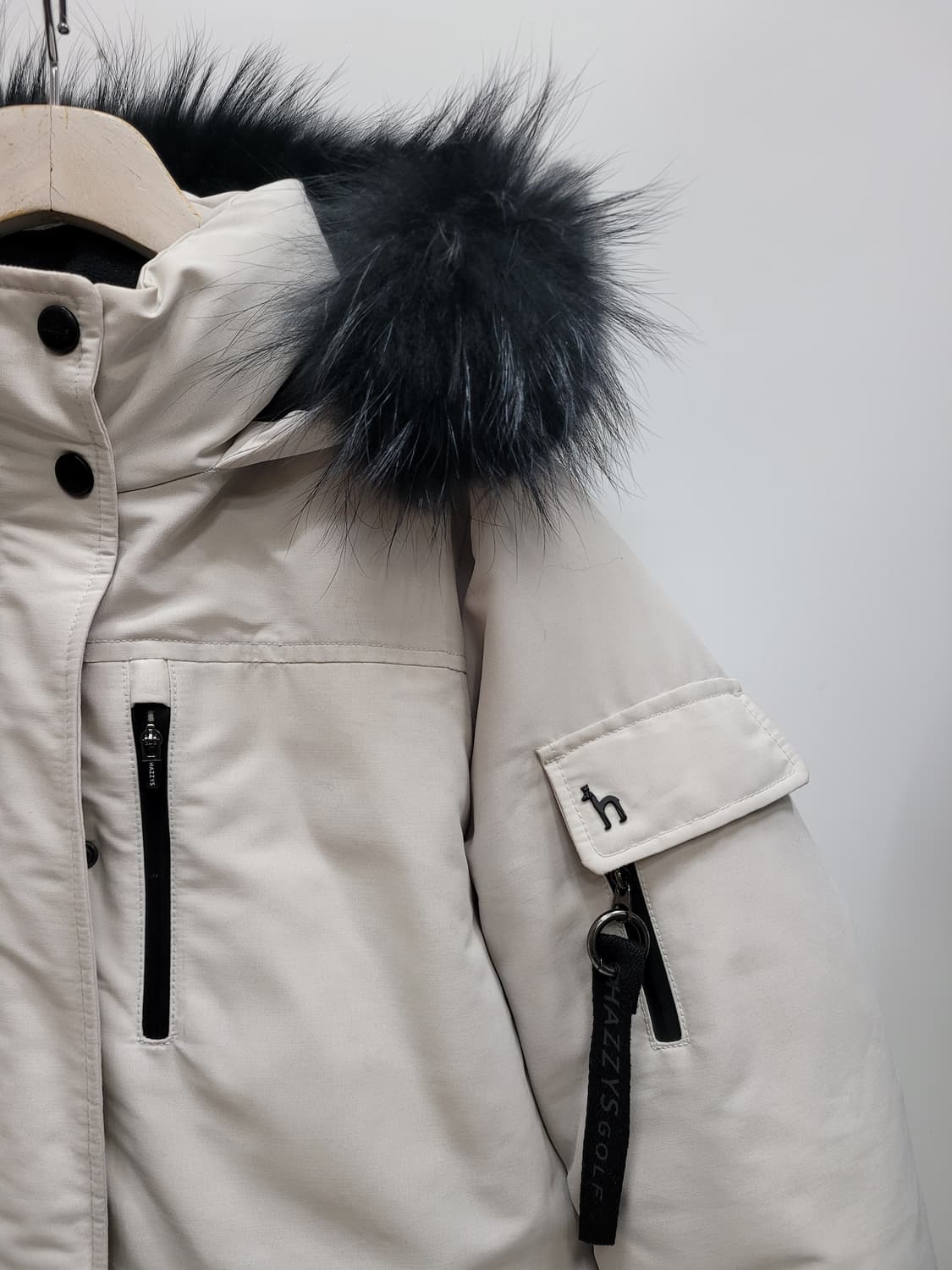 헤지스골프 방수 기능성 다운 패딩 후드 자켓 / 여 90
 상품이미지3