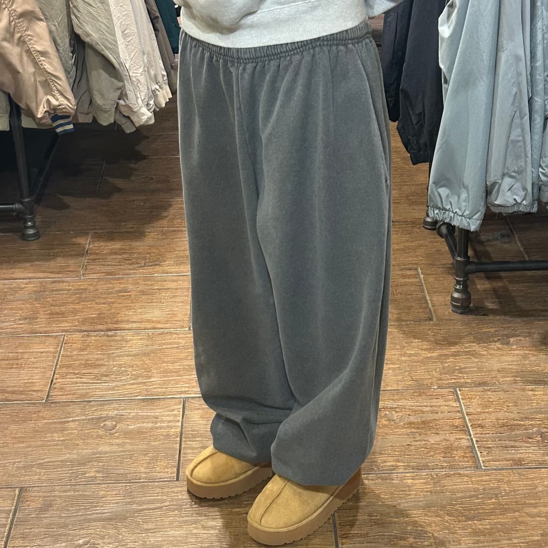 [HI] 챔피온 조거 트레이닝 팬츠 차콜그레이 상품이미지4