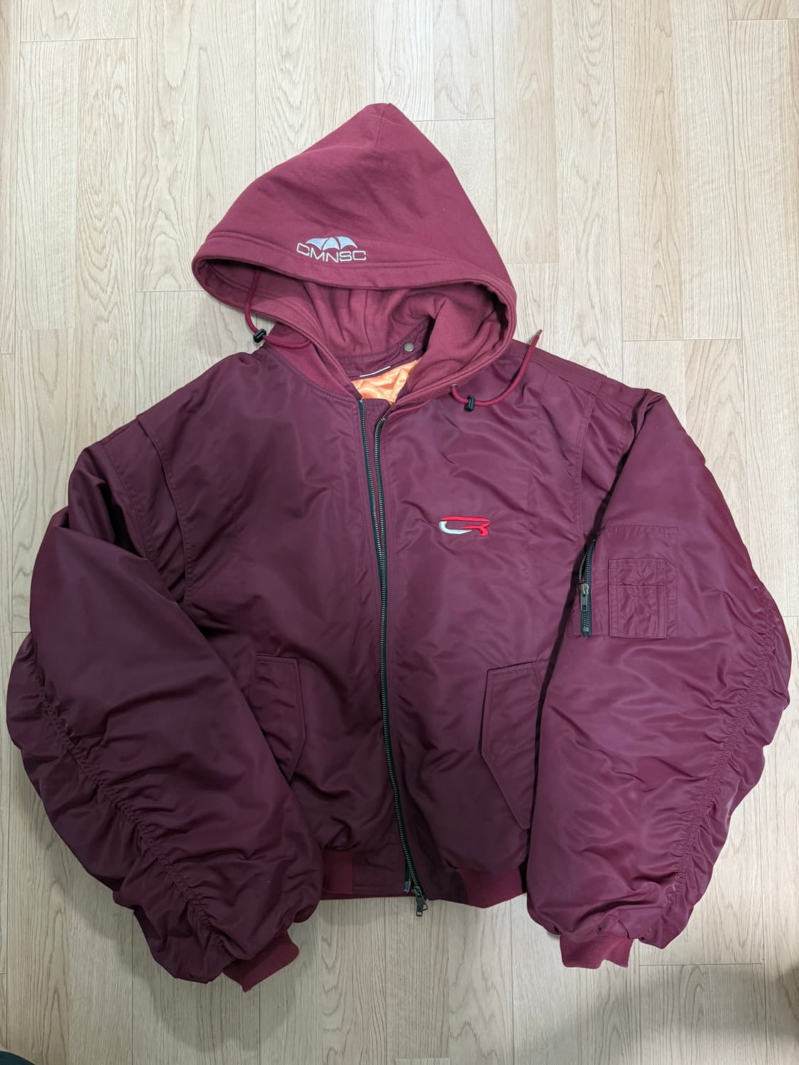 [1] csc 레이싱 봄버 버건디 상품이미지3