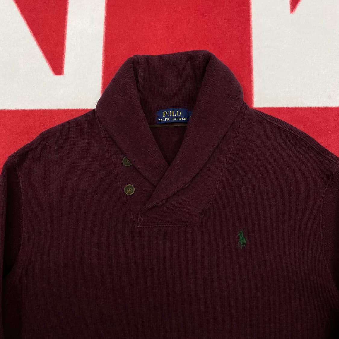 폴로 숄카라 맨투맨 S 상품이미지3