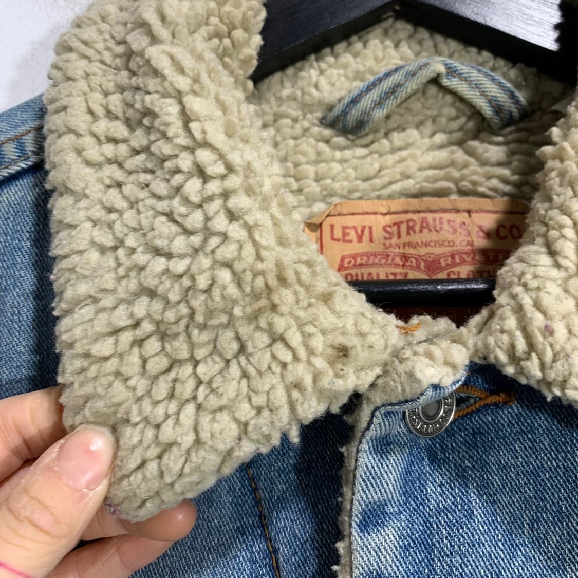 리바이스 70520 세르파 데님자켓 상품이미지5