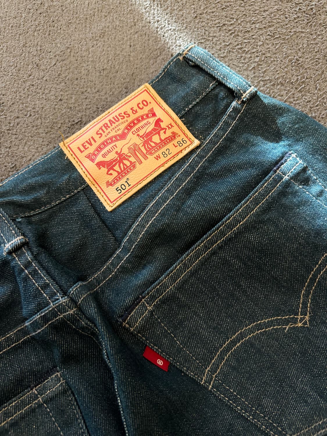 리바이스 501 스트레이트 팬츠 처분  상품이미지4