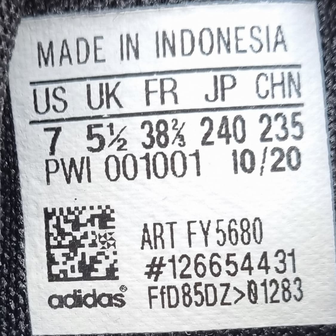 아디다스 QT 레이서 운동화240 상품이미지6