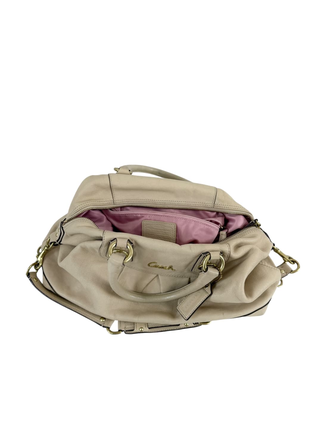 코치 투웨이 토트 숄더백 베이지 상품이미지4