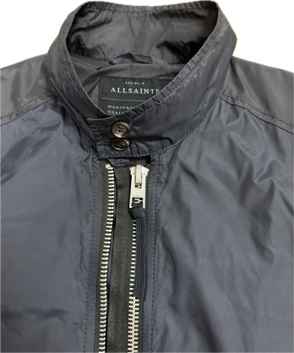 올세인츠 스탠드 카라 나일론 봄버 자켓 상품이미지2