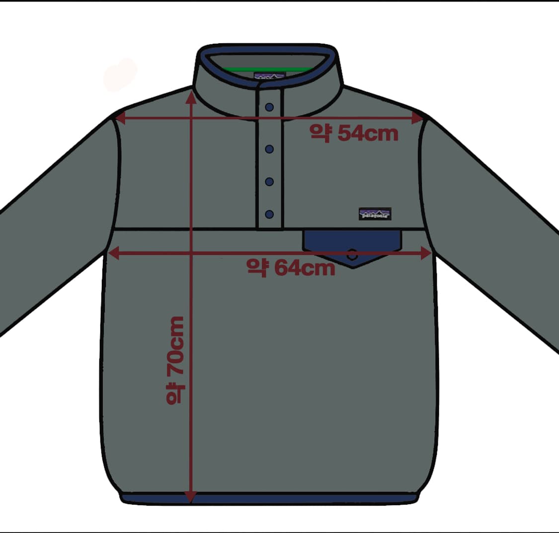 파타고니아 신칠라 스냅티 풀오버 스웨터 니켈 네이비 L 상품이미지7