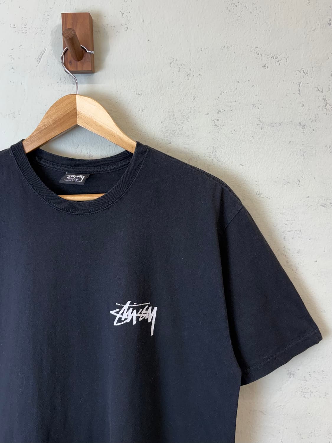 스투시 키튼 블랙 반팔티 상품이미지4