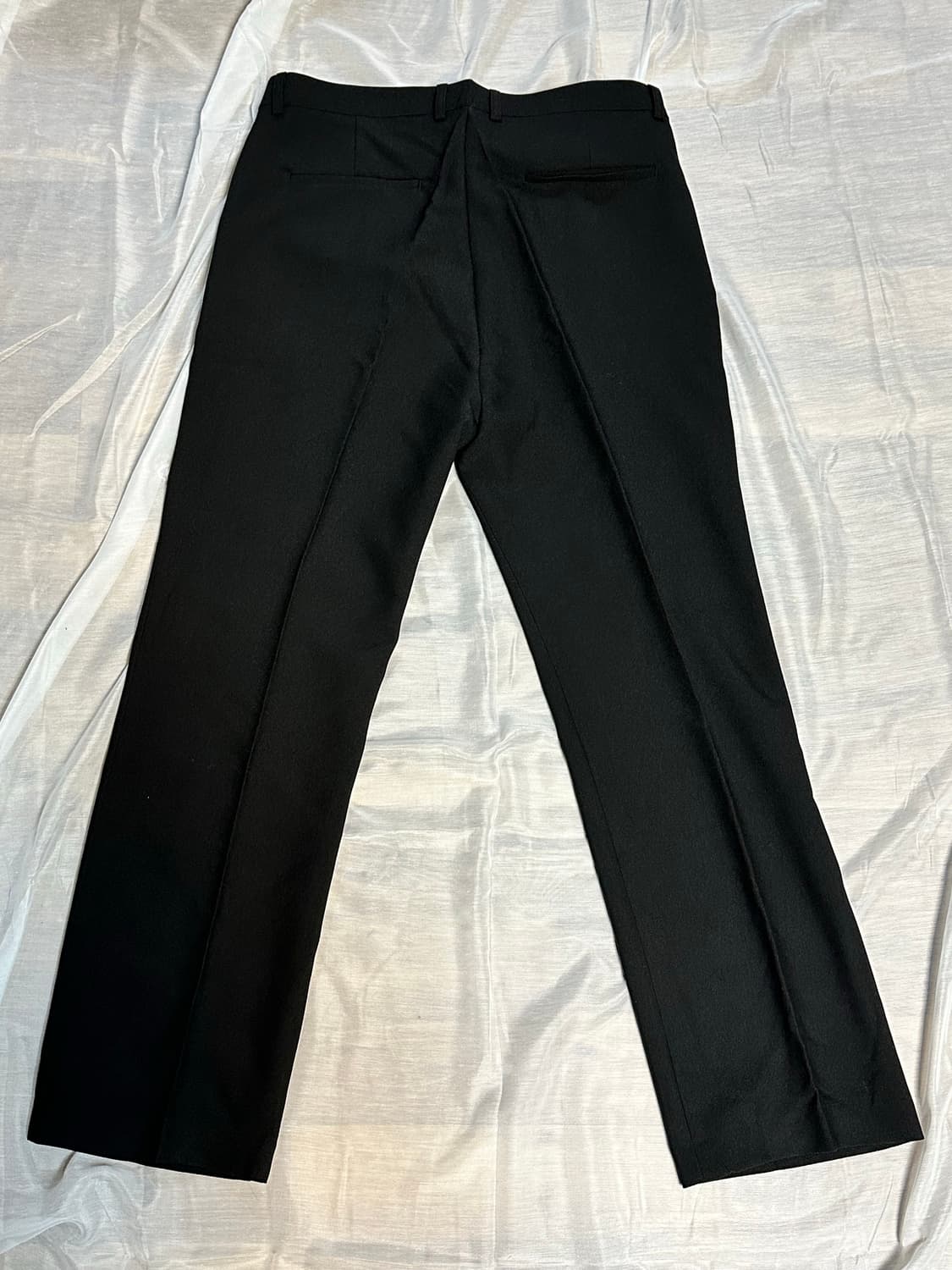 36inch) 와이드 슬랙스 블랙 상품이미지2