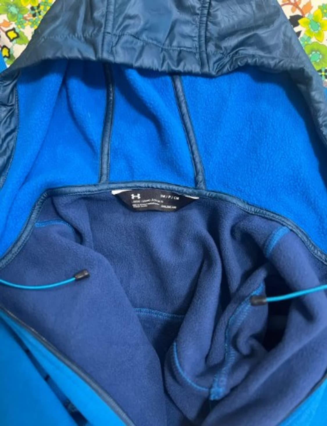 언더아머 남성 스웻자켓 바람막이후드점퍼 s사이즈 상품이미지4